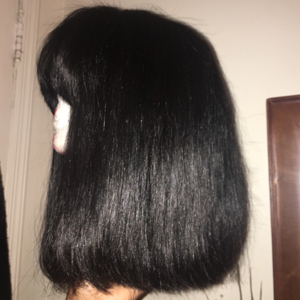 Bob bang wig - HUMAN HAIR